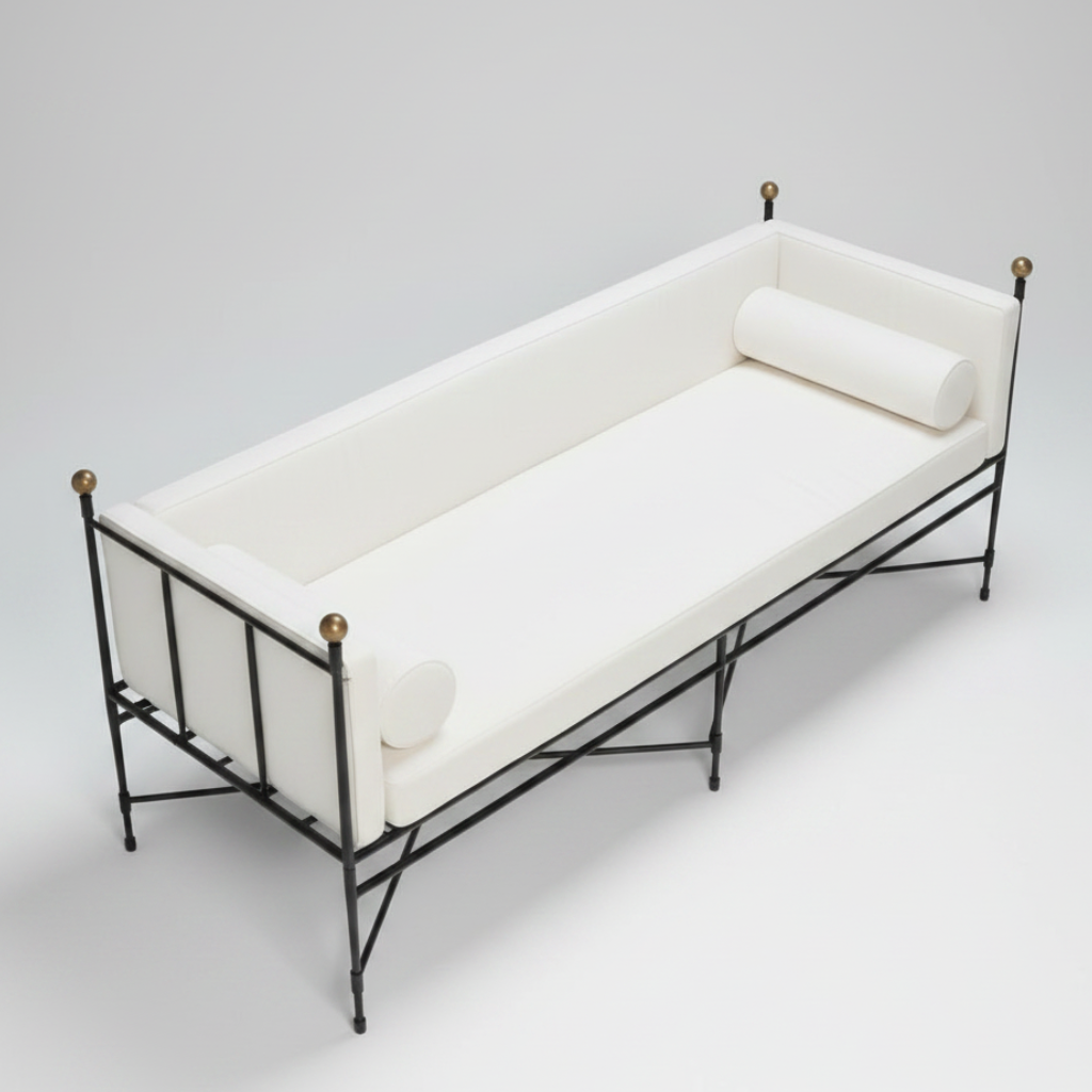 Crossbar sofa