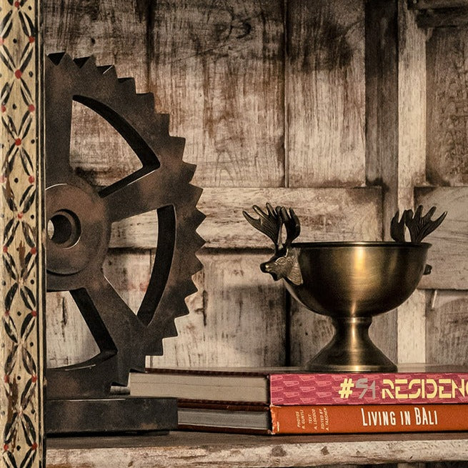 Spur Gear Industrial Decor