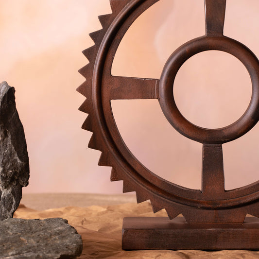 Herringbone Gear Industrial Decor