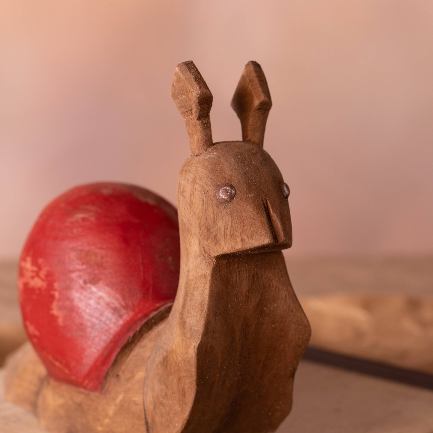 Speedy Snail Wooden Decor