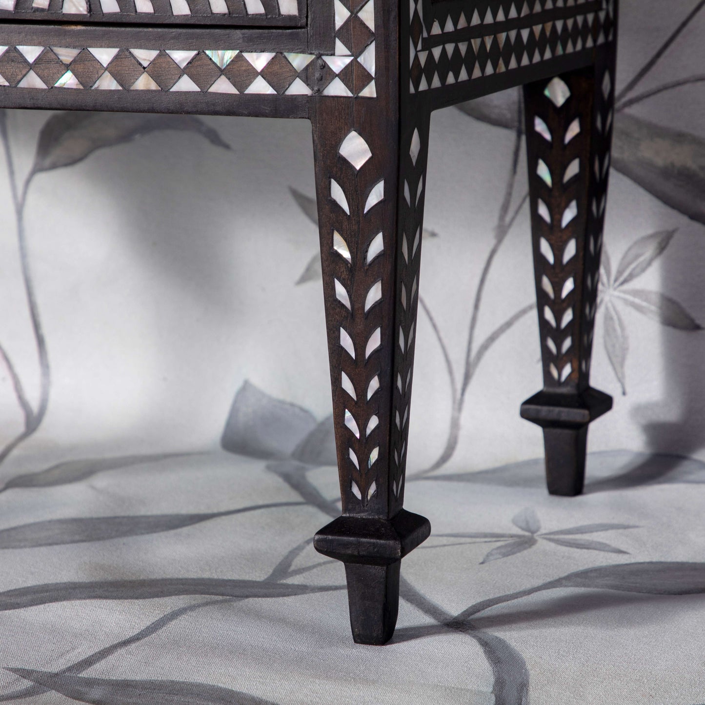 Bone Inlay Nightstand