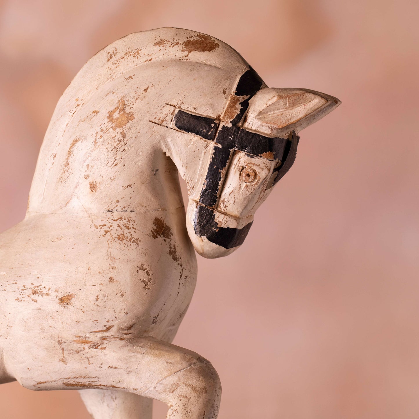 Columbus Wooden Horse Decor