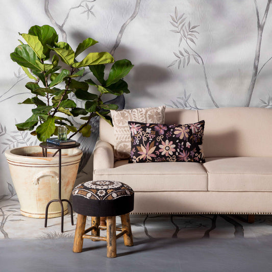 Suzani Stool