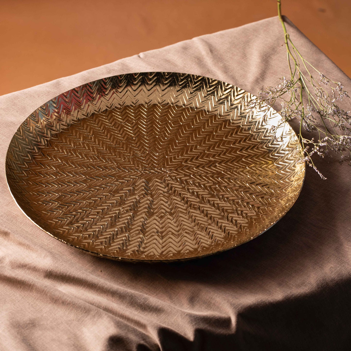 Sona Hammered Tray