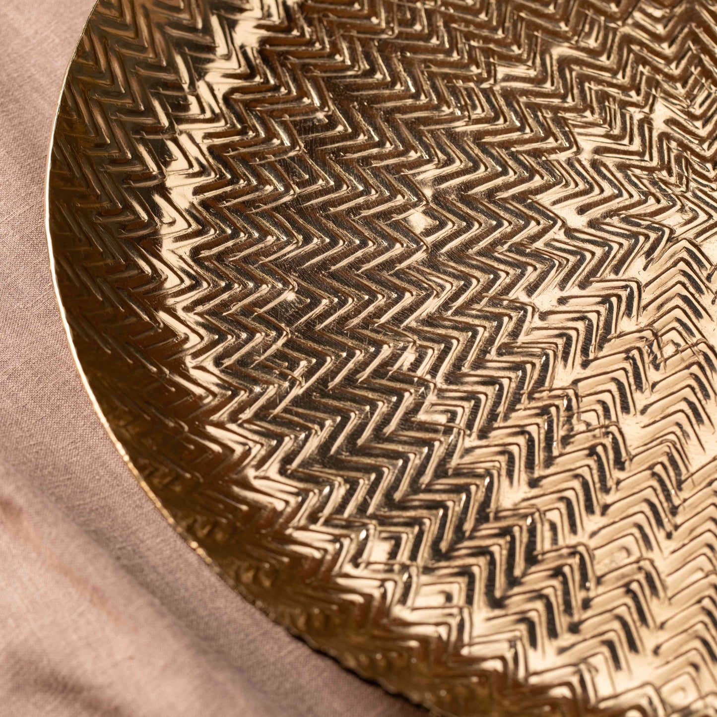Sona Hammered Tray
