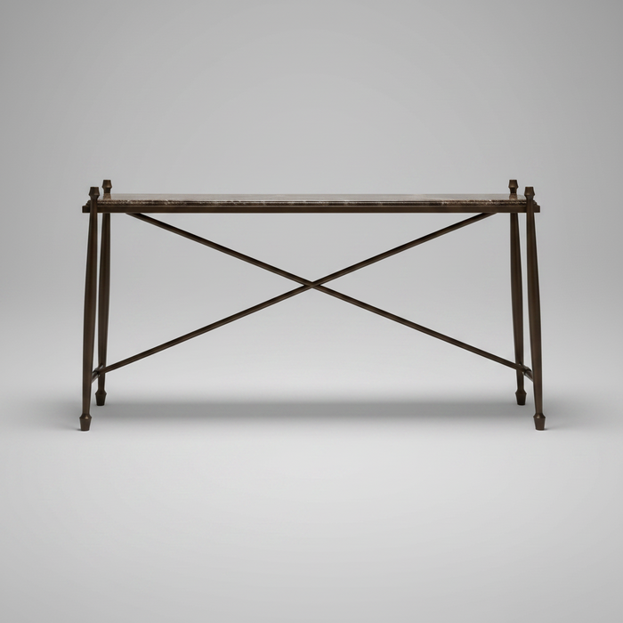 Crossbar Console Table