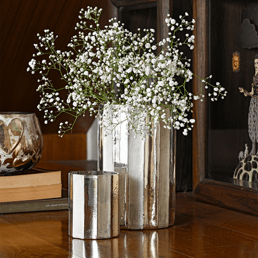 Rosé Glass Candle Holder