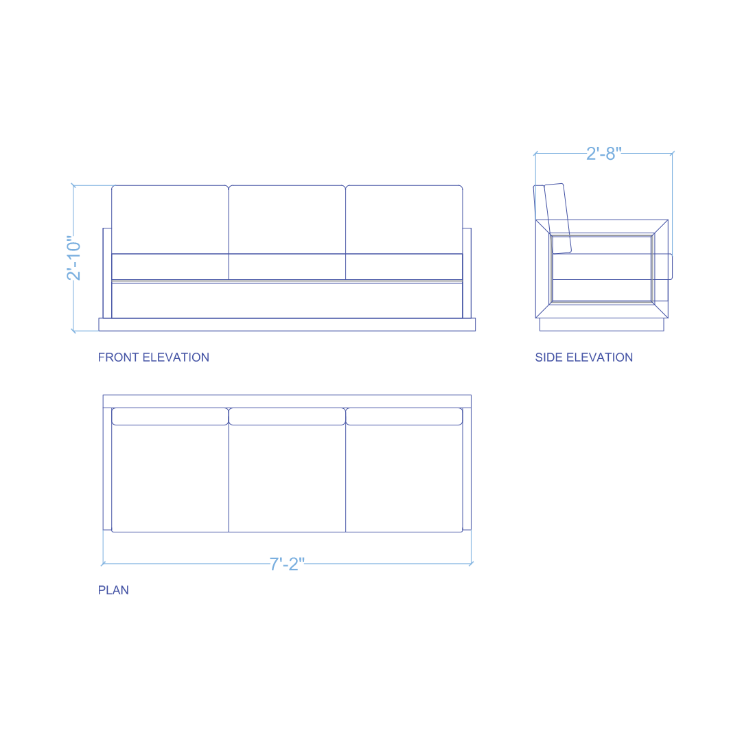 Aralias 2 Seater Sofa