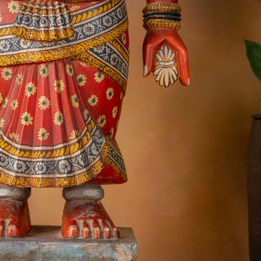 Vintage Chikku Statue Green (One of One)