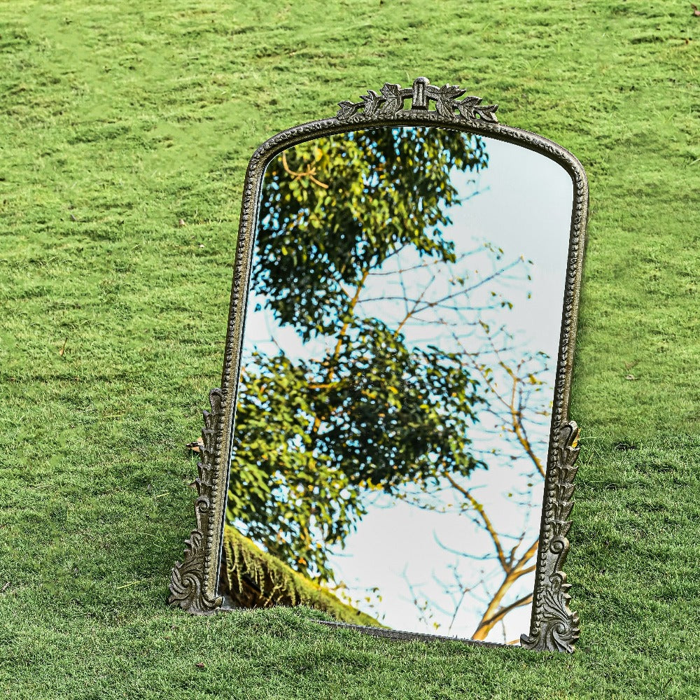 Brittany Wall Mirror - Peacock Life by Shabnam Gupta