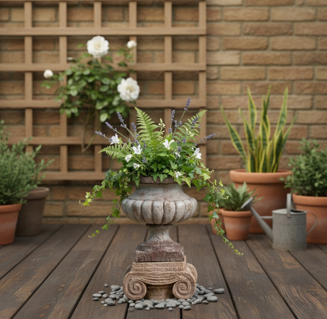Elise Polyresin Planter