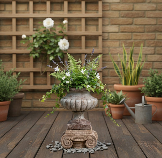 Elise  Polyresin Planter