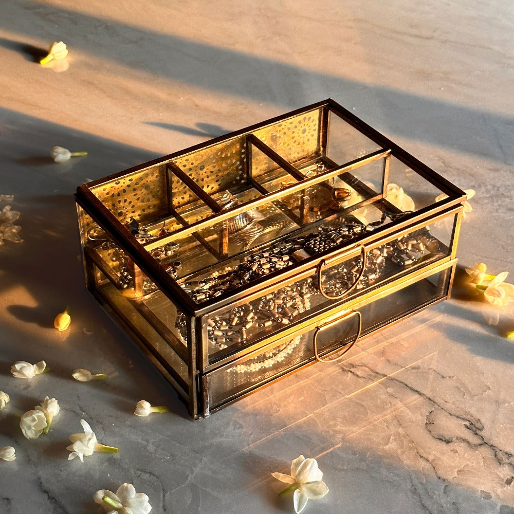 Sona Jewellery Box - Peacock Life by Shabnam Gupta