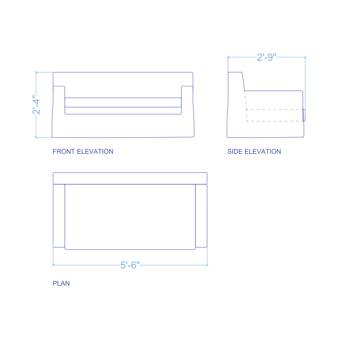 Magnolia Two Seater Sofa