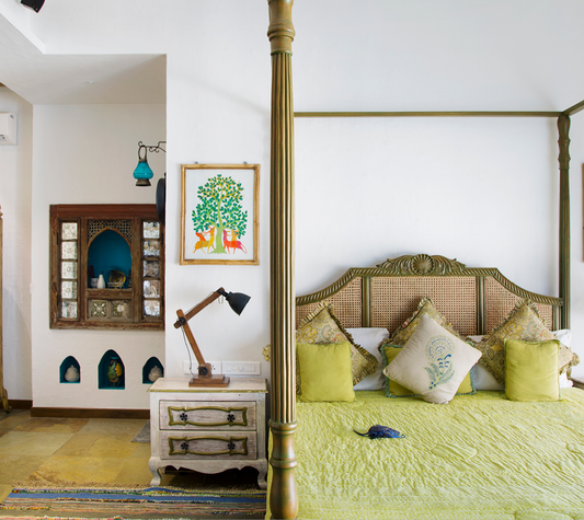 Agra Four Poster Bed