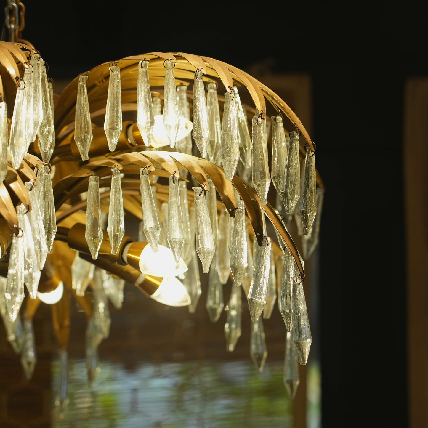 Palm Tree Chandelier Big