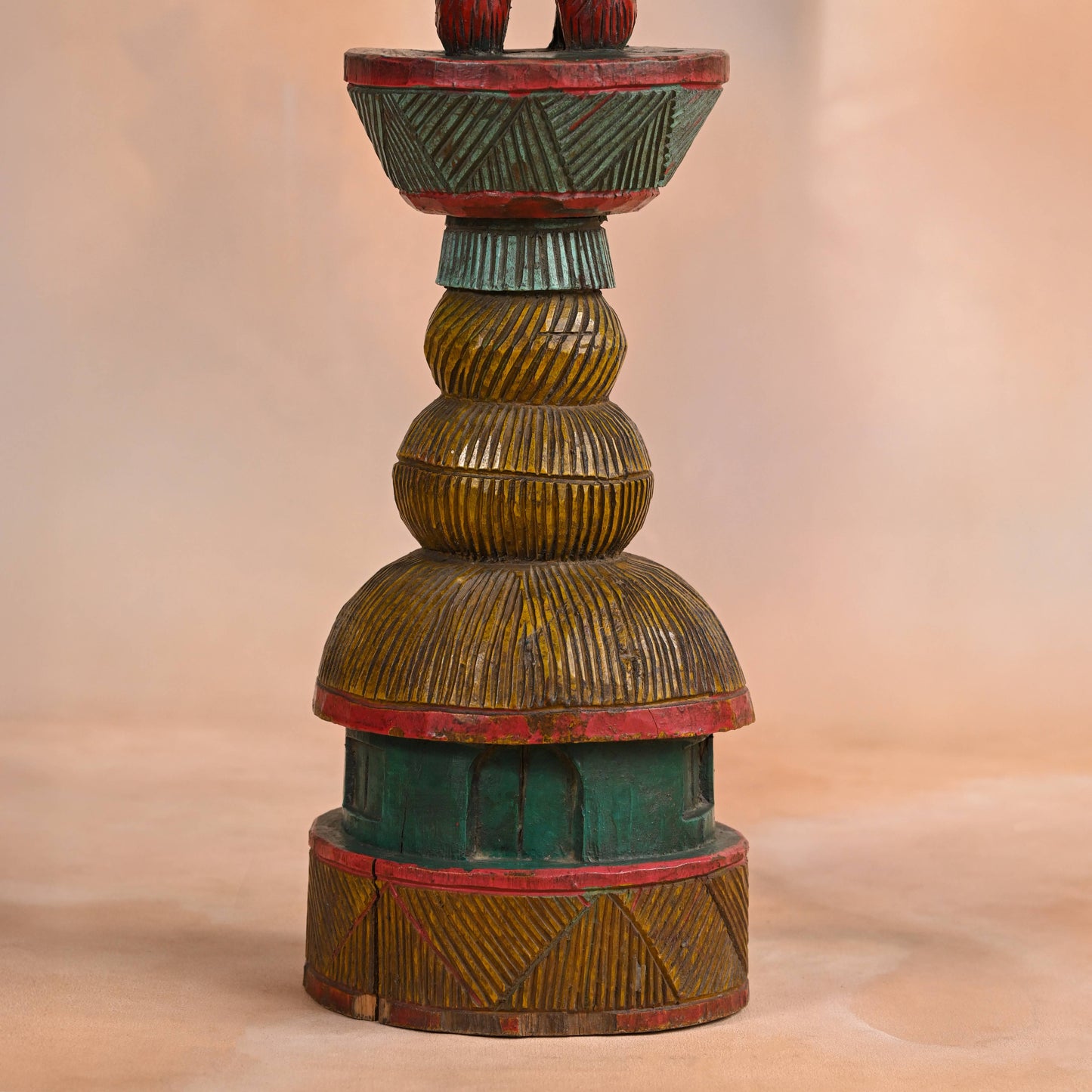 Miniature Hanuman on Pedestal (One of One)
