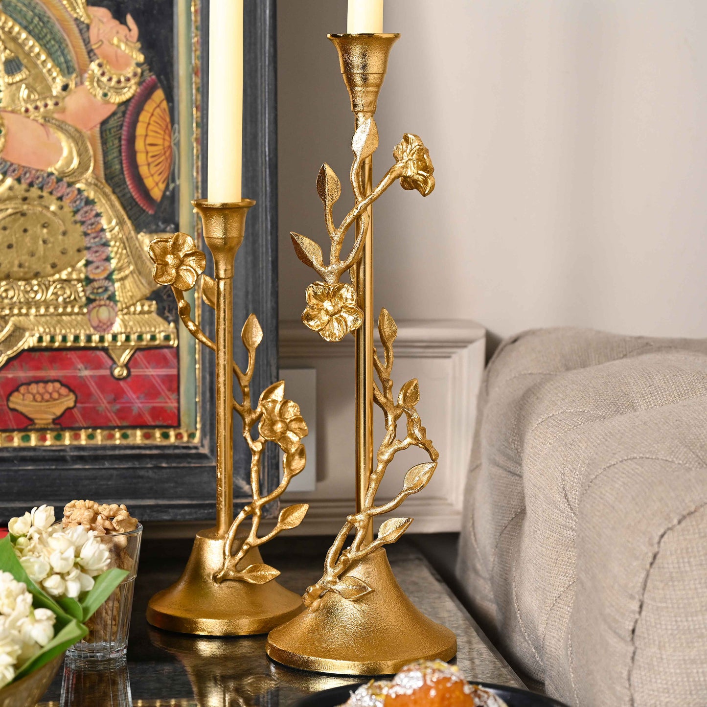 Tendril Candle Stand