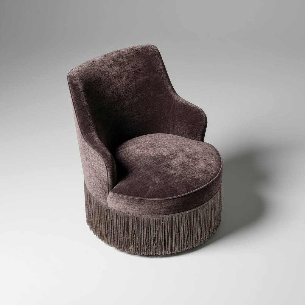 Fringe Accent Chair