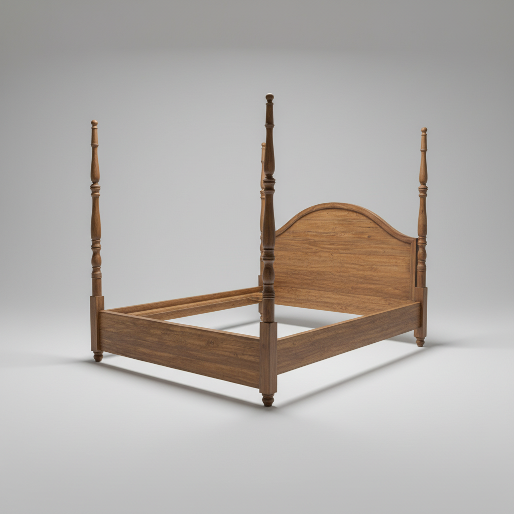 Ooty Four Poster Bed