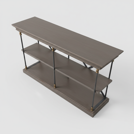 Industrial Cross-Brace Display Console