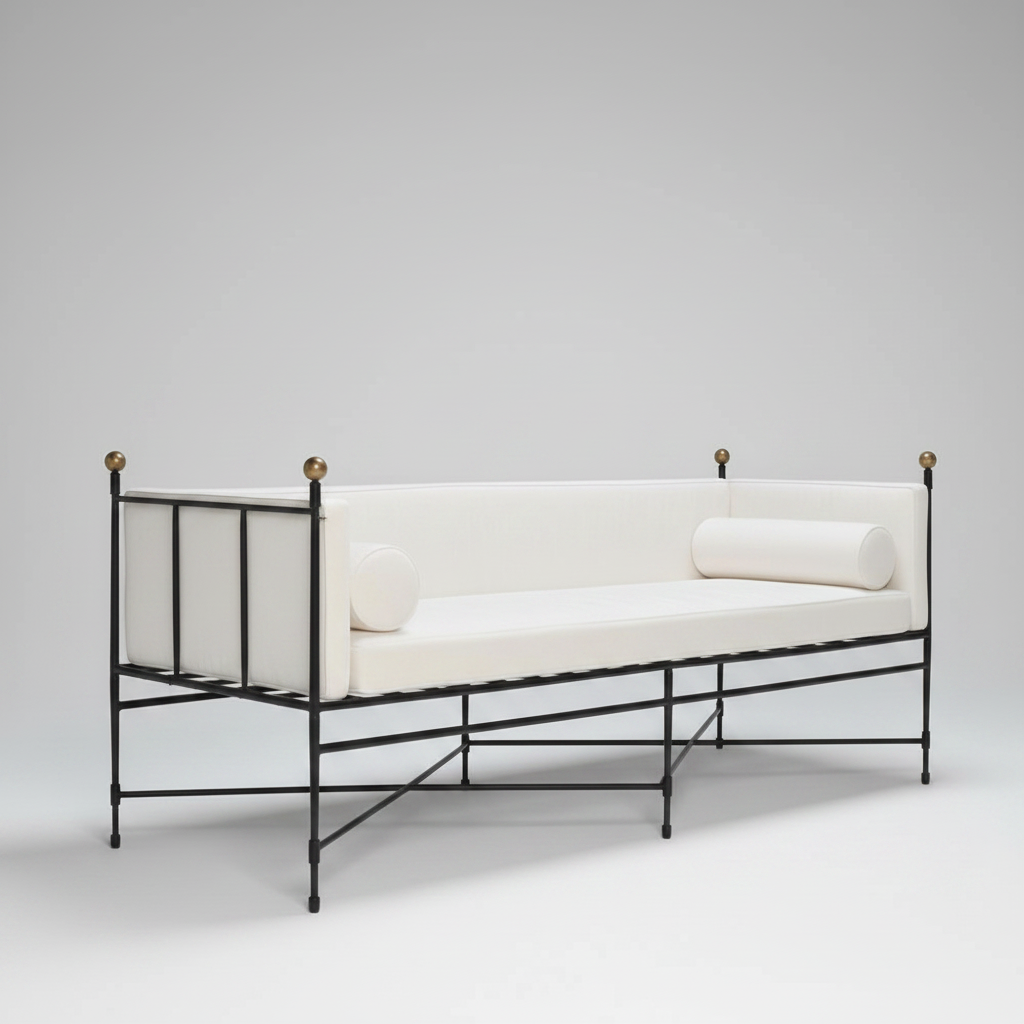 Crossbar sofa