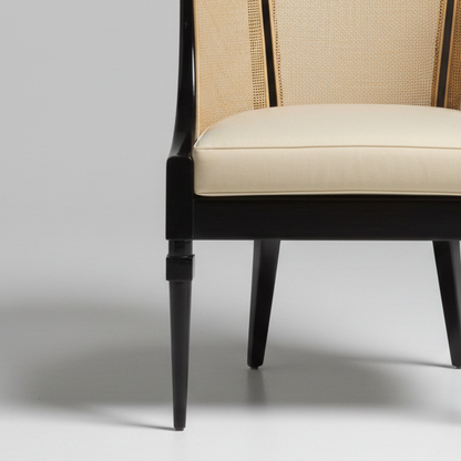 Cane Accent Chair
