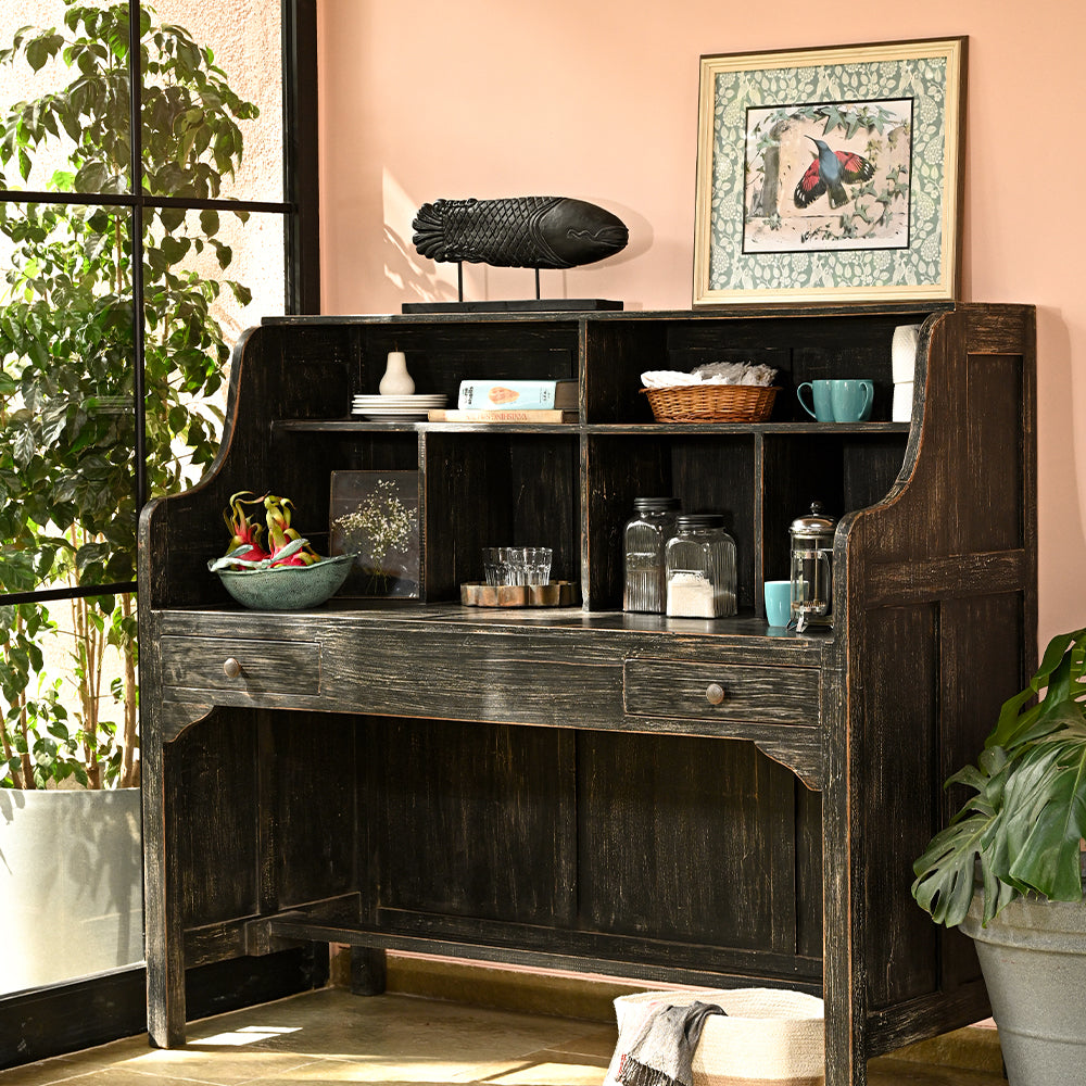 Relics Charcoal Desk