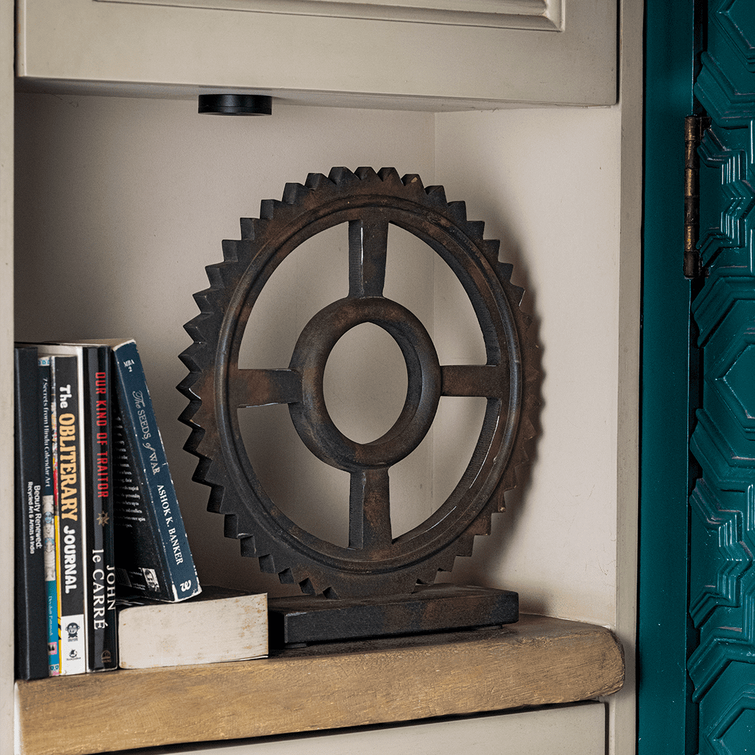 Herringbone Gear Industrial Decor