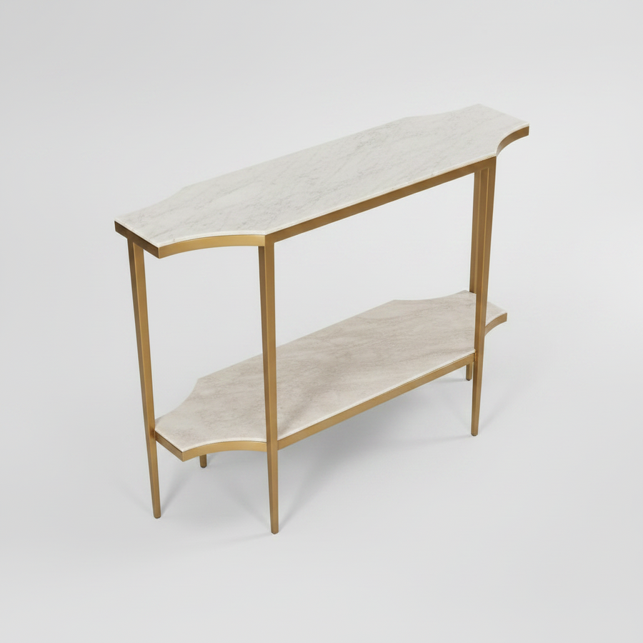Curved Console Table