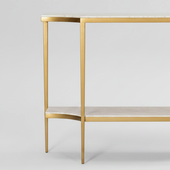 Curved Console Table