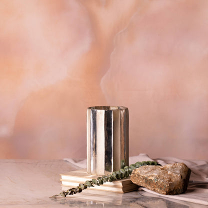 Rosé  Glass Candle Holder