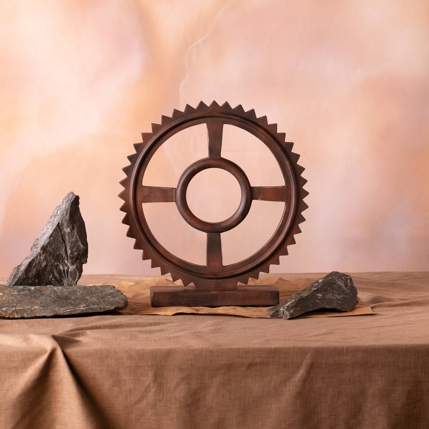 Herringbone Gear Industrial Decor
