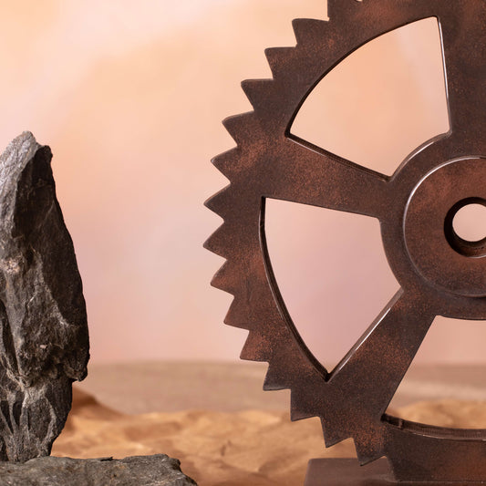 Spur Gear Industrial Decor
