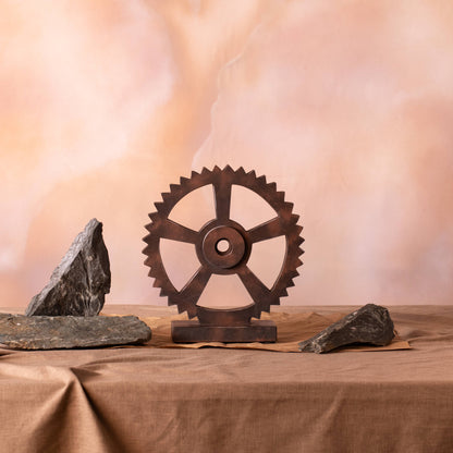 Spur Gear Industrial Decor