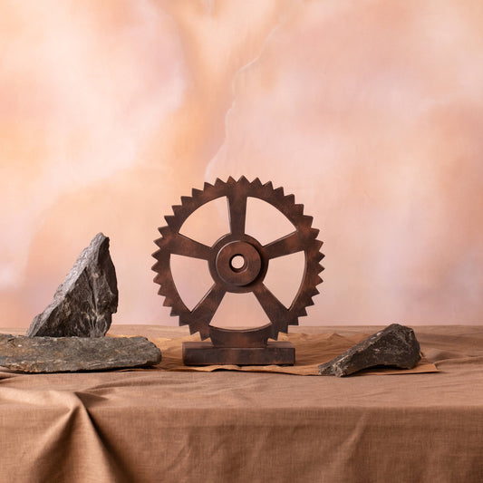 Spur Gear Industrial Decor