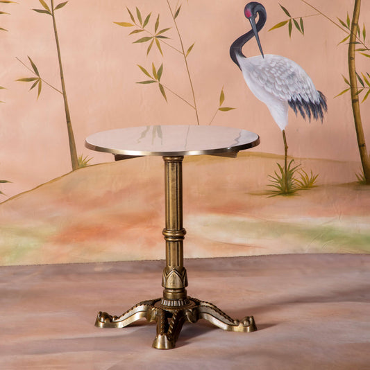 Marble gold coffee table