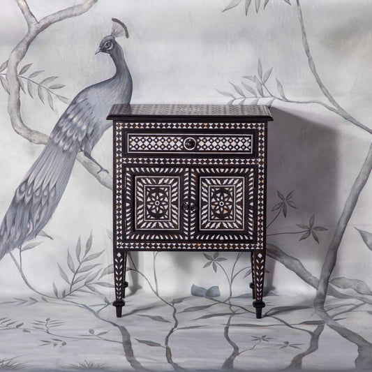 Bone Inlay Nightstand