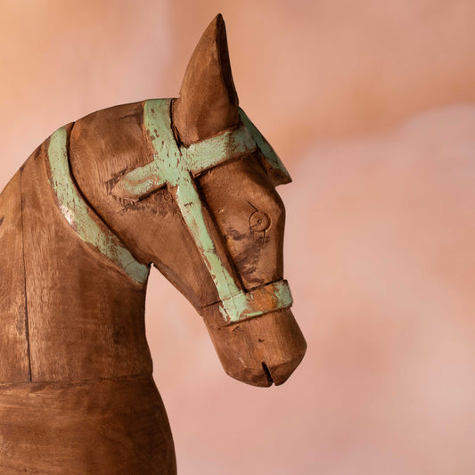 Rodeo Horse on Wheels Decor