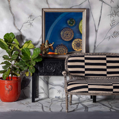 Monochrome Two Seater Sofa