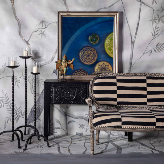 Monochrome Two Seater Sofa
