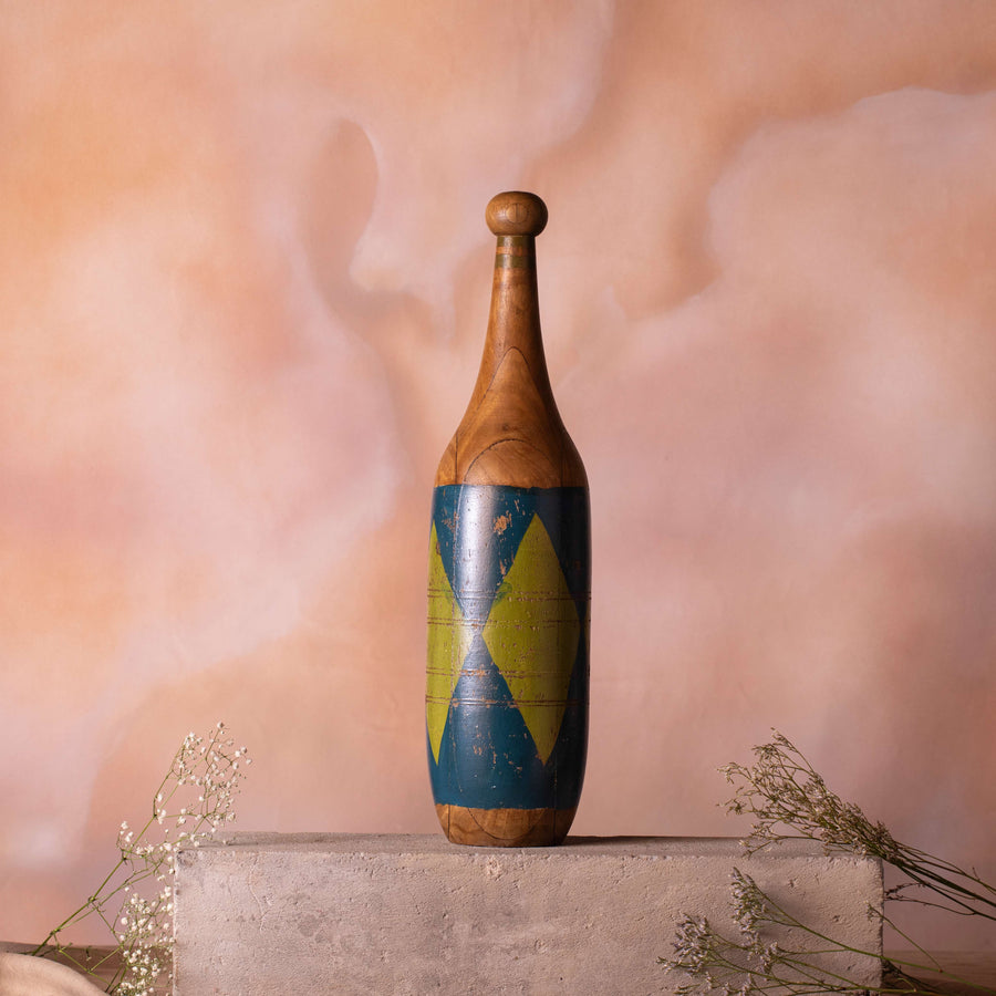 Vintage Wooden Bowling Pins