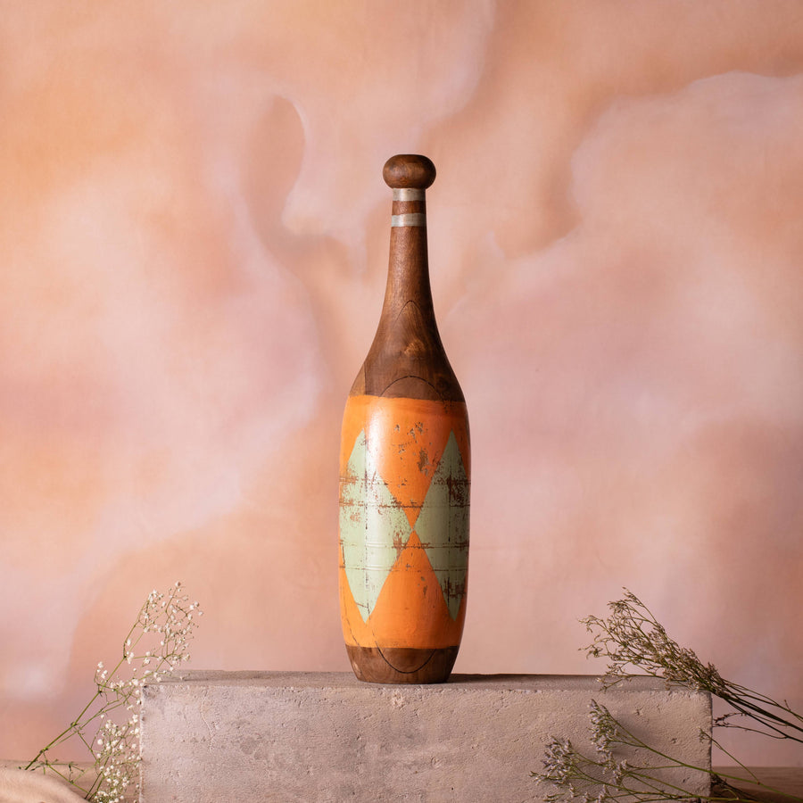 Vintage Wooden Bowling Pins