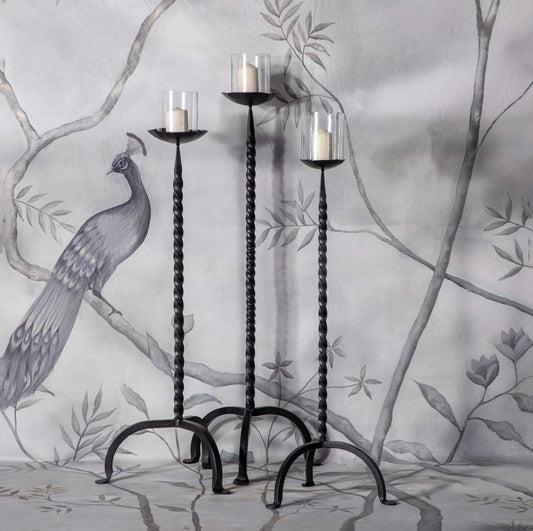 Gardenia Candle Stand Set