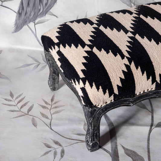 Striped stool