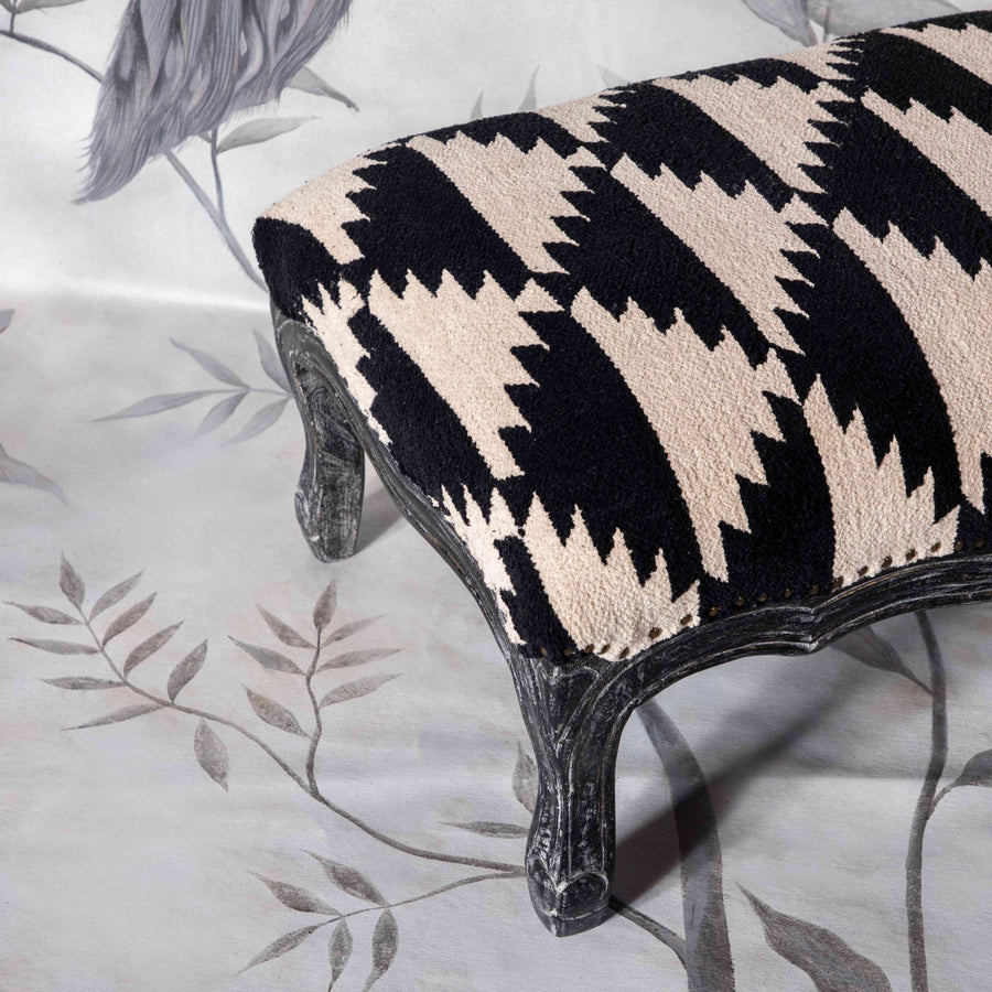 Striped stool