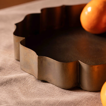 Kanak Tray With Etching