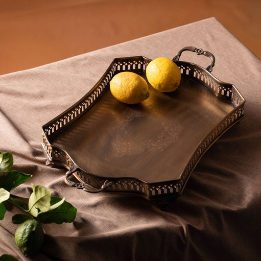 Gulnaar Brass Tray
