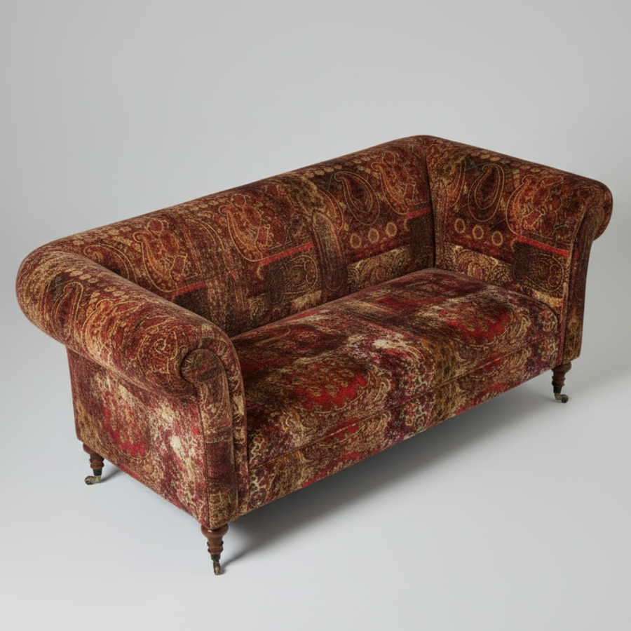 Urus Sofa — Paisley Vintage Lounge, made to order by Peacock Life — view 2