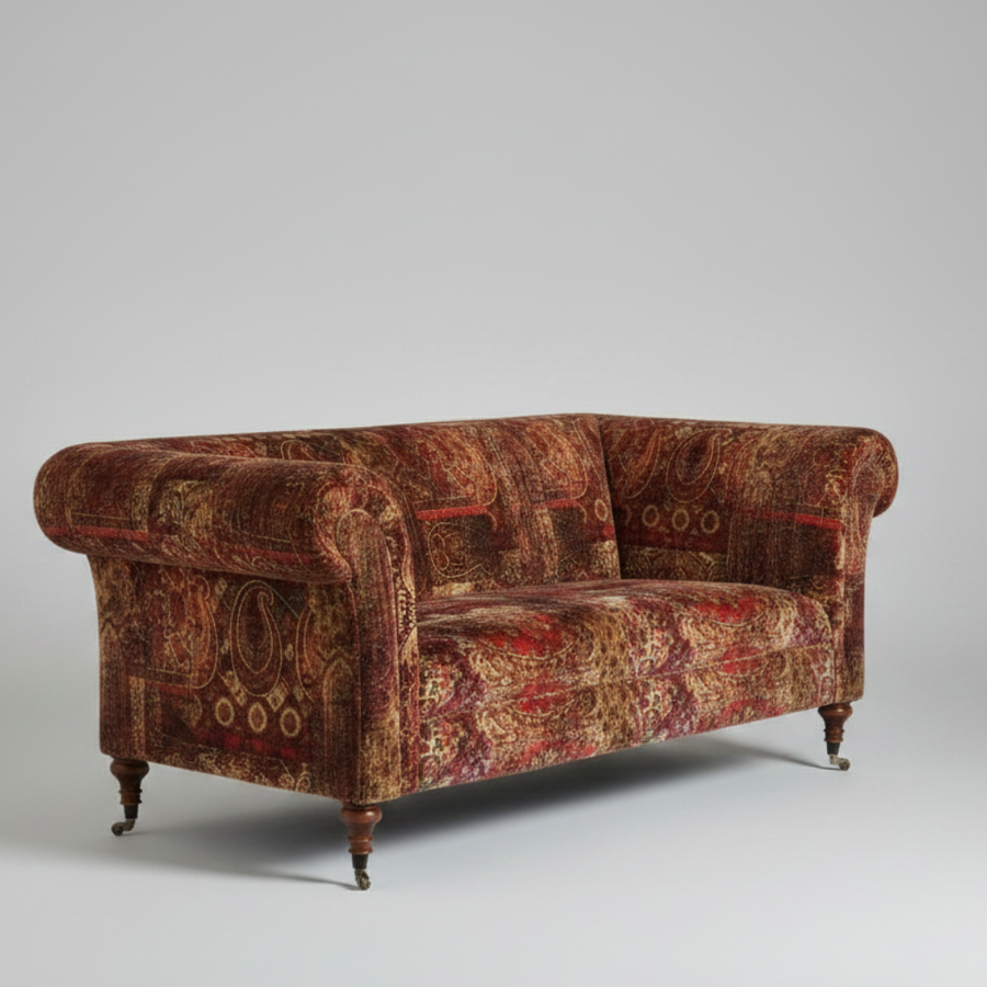 Urus Sofa — Paisley Vintage Lounge, made to order by Peacock Life — view 4